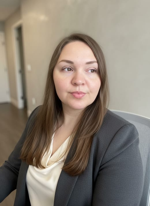 Студия — архитектурные линии — сидя · крупный план