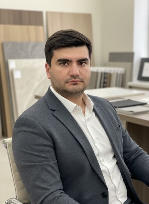 Студия материалов — сидя