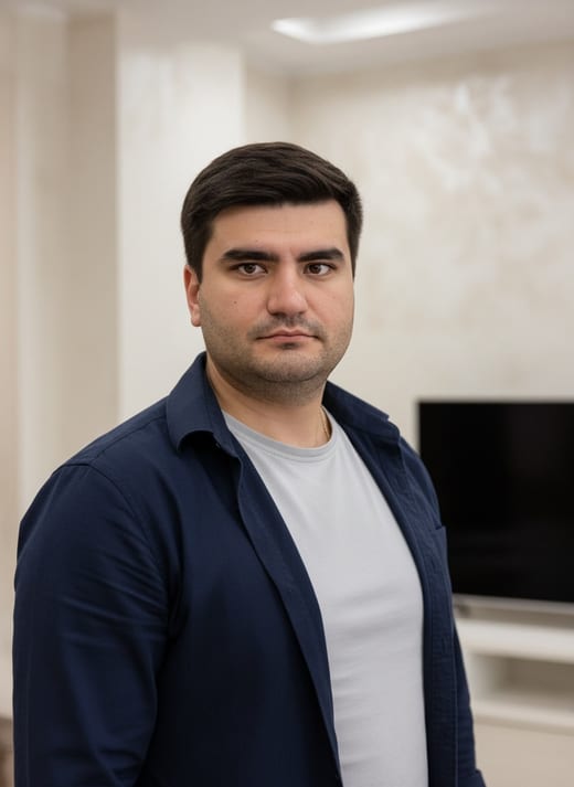 Студия — архитектурные линии — стоя