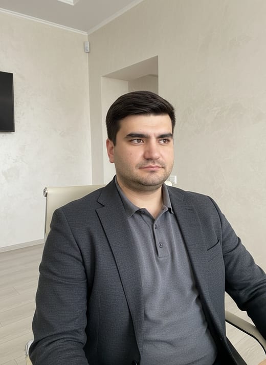 Студия — архитектурные линии — сидя