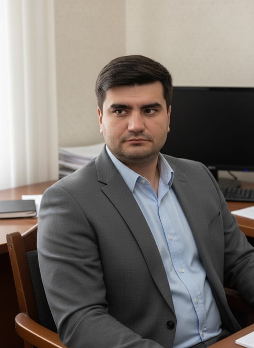 Рабочее место — сидя