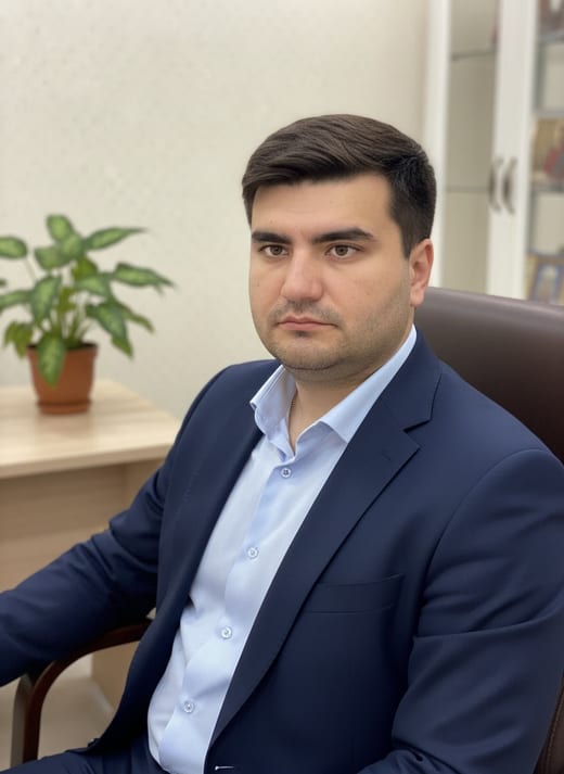 Тихий кабинет — сидя · крупный план