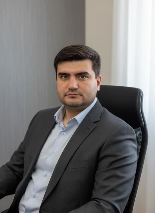 Кабинет — нейтральная стена — сидя