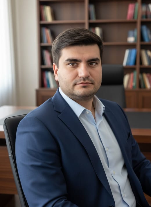 Кабинет директора — сидя · крупный план