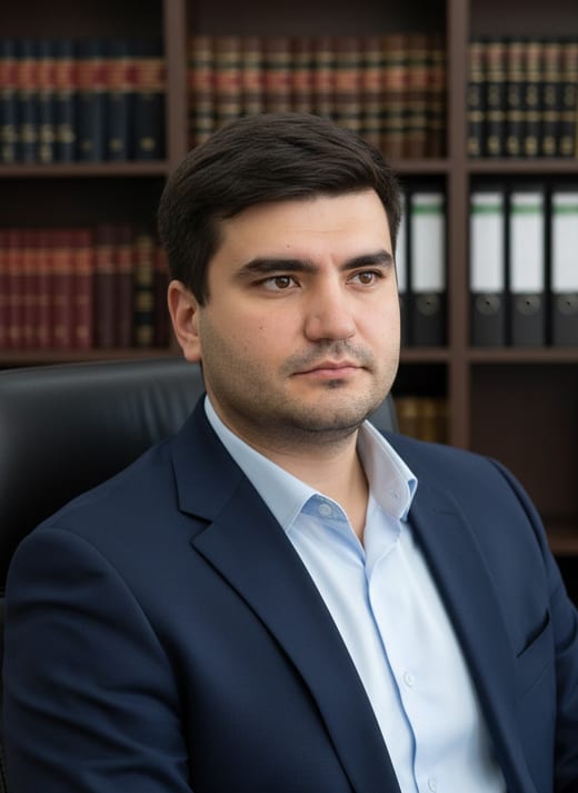 Кабинет — тёмное дерево — сидя · крупный план