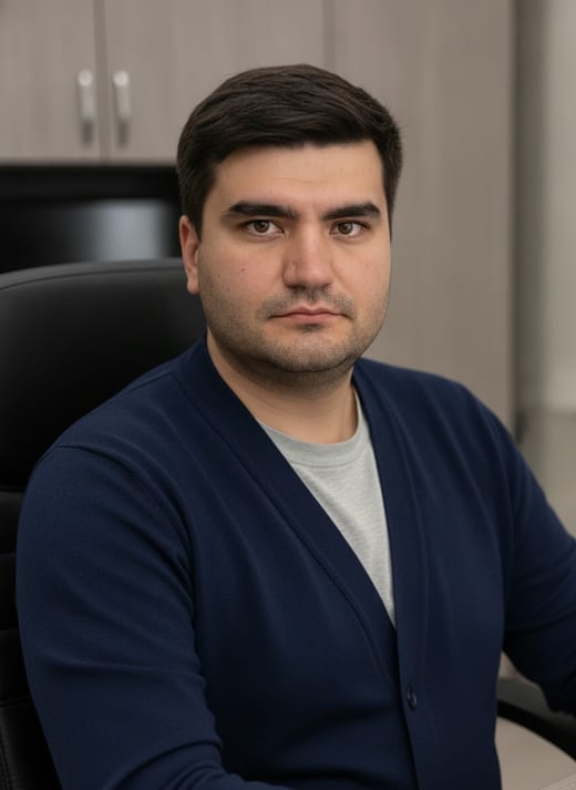 Проектная комната — сидя · крупный план