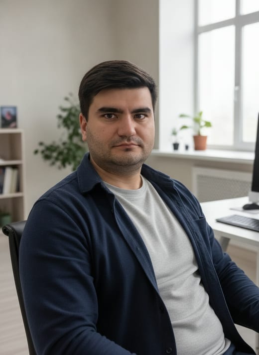 Офис — дневной свет — сидя