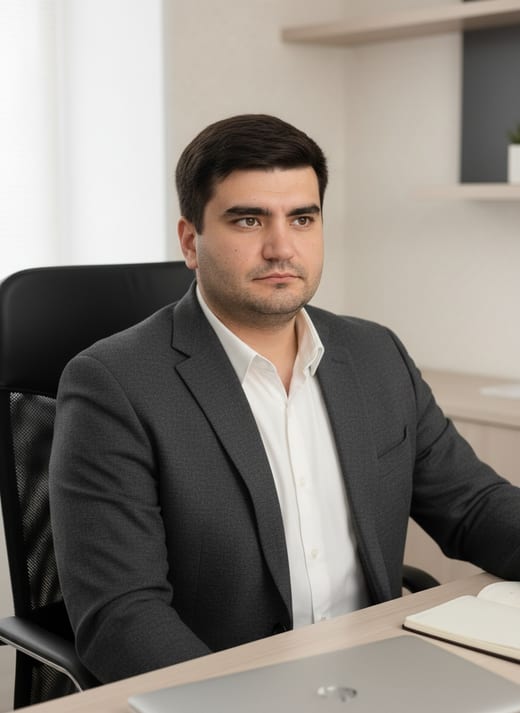 Рабочий кабинет — сидя