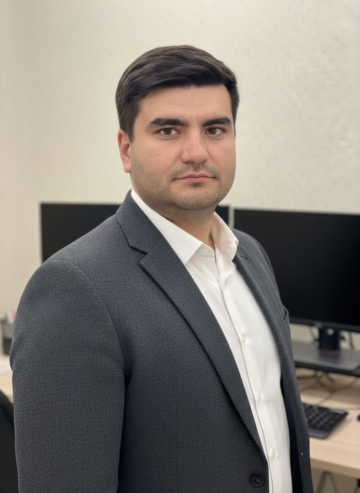 Рабочее место разработчика — стоя · крупный план