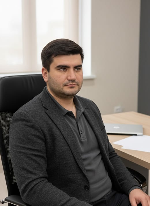 Рабочее место — сидя