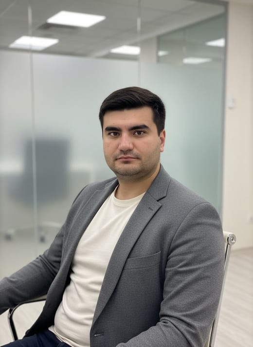 Офис — стекло — сидя · крупный план