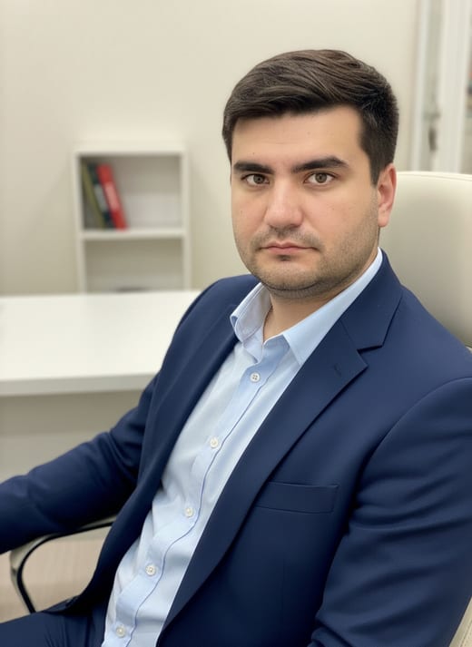 Кабинет эксперта — сидя · крупный план