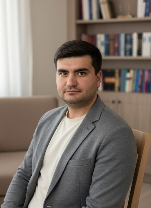 Кабинет — библиотека — сидя