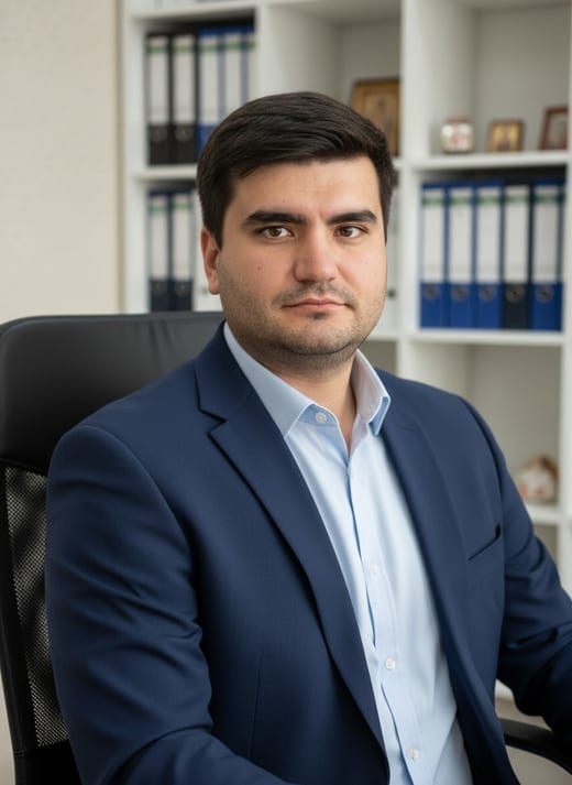 Кабинет руководителя — сидя · крупный план