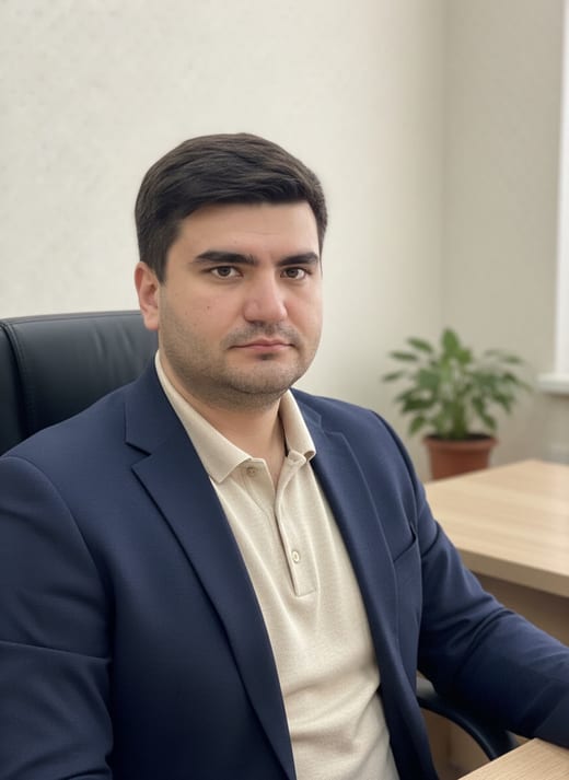 Тихий кабинет — сидя · крупный план