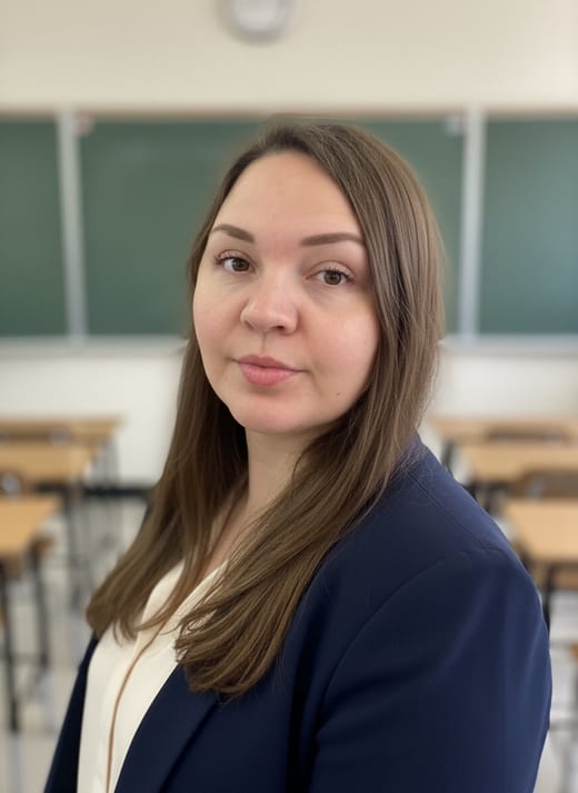 Кабинет — пустая доска — стоя · крупный план