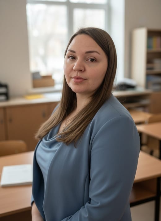 Рабочее место педагога — стоя · крупный план